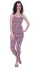 Printed Nightwear 2 Pcs Set For Women  S Spaghetti Strap Sleepwear Pajama Set
