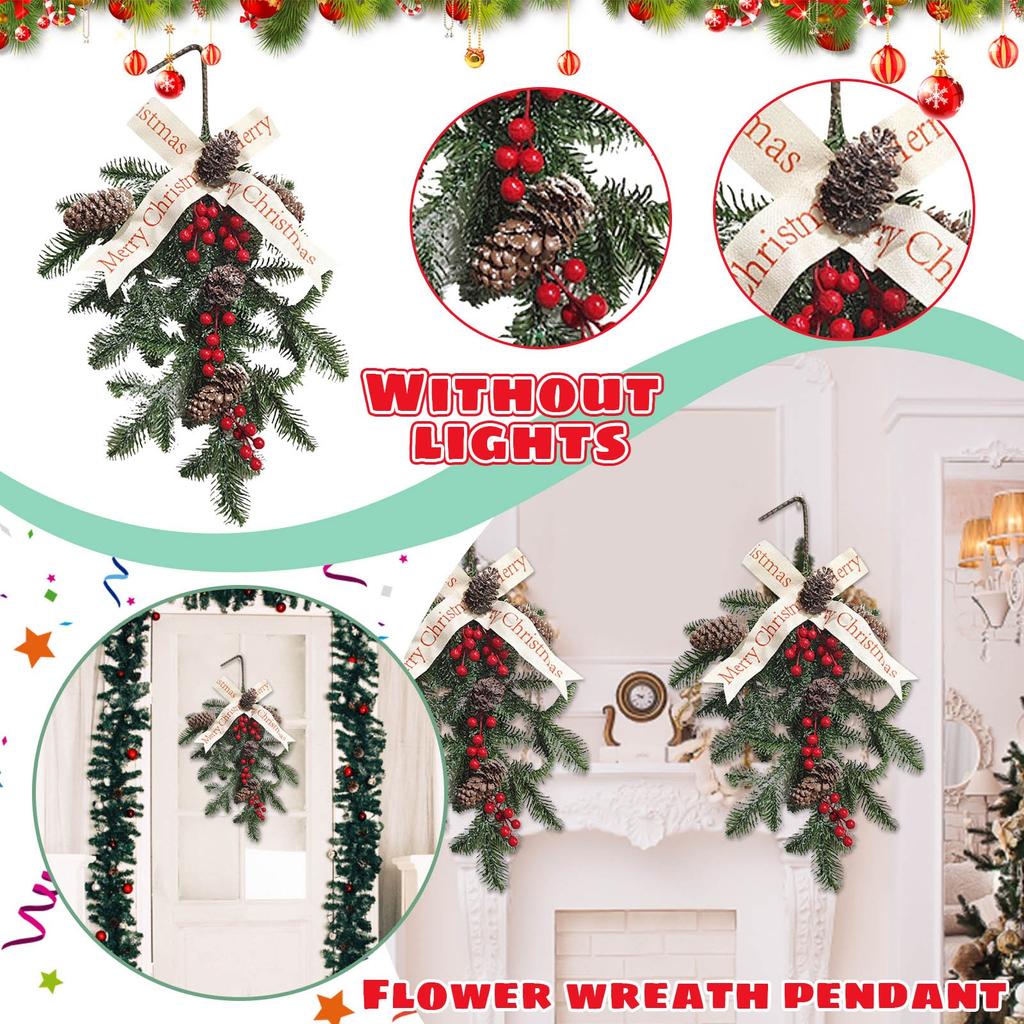 Christmas Decorations Christmas Needles Hanging Wall Door Hanging