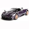 1:32 Pagani Huayra Dinastia Zinc Alloy Car Model Sound and Light Pull Back Toy Vehicle Children Gifts Diecast Scale Model