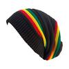 Stripe Colorful Decoration Hat Hiphop Unisex Knitted Hat Comfortable Warmth Hat for Fashionable Winter Wear