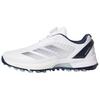 Adizero Zg Lo Boa Spikeless Fashion Comfortable Golf Shoes Men Sneakers White Blue JS1767