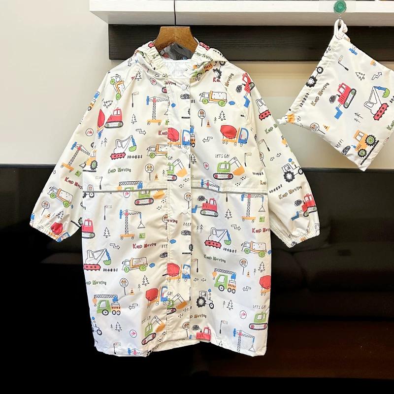 Japanese Style Lightweight Breathable Kids Raincoat Boy Little Child Body Waterproof Girl Baby School Elementary School Students Poncho