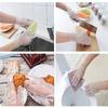 Girls Kids Safety Vegetable Fruit Food Children Disposable Gloves Plastic Clear Avoid Direct Touch