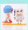 High Quality Pvc Rem Collectible Figures Set Of Six Q Version Adorable Kimono Models