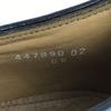 FLORSHEIM IMPERIAL KENMOOR Лонгвинг Броги Черный Размер 30 Винтаж США(ИСПОЛЬЗОВАЛ)
