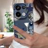 Leopard Star Disco Ball Pattern Case For Xiaomi Redmi Note 14 13 Pro 5G 4G 12 11 Funda Xiaomi 14T 13T 11T Pro Leather Texture Silicone Cover