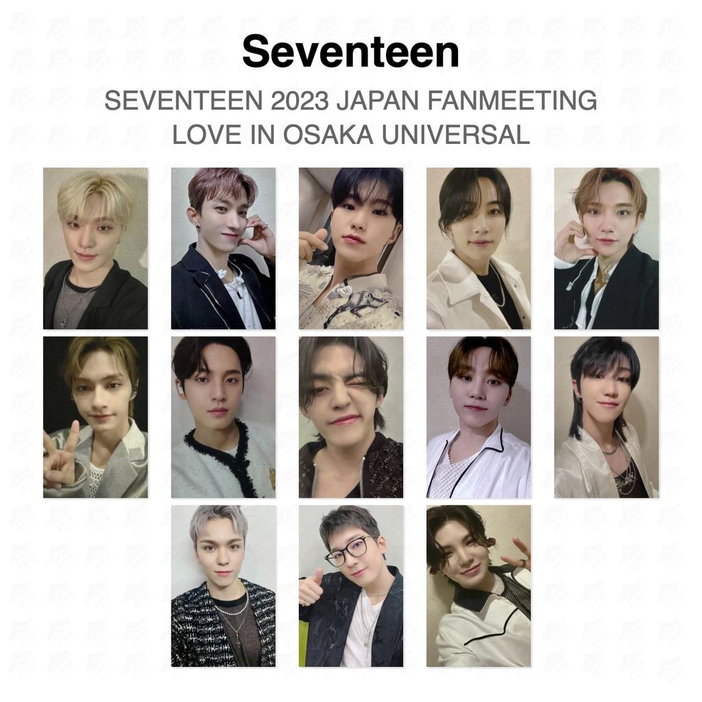 Seventeen 2023 ЯПОНИЯ ФАН-ВСТРЕЧА LOVE IN OSAKA UNIVERSAL Официальная фотокарточка