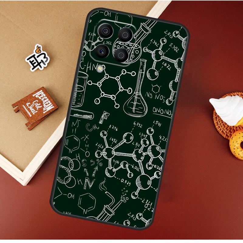 Винтажная химическая лаборатория для Samsung Galaxy M53 M33 M13 M14 M34 M54 M12 M32 M52 M20 M15 M55 M31s M30s M21 M51 Чехол