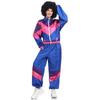 Halloween Couple Disco Outfits 70s Hippie Cosplay Costume Stage Performance