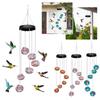 Outdoor Hummingbird Water Feeder Wind Chime Shaped Water Feeder Hanging Bird Water Feeder