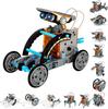 Children DIY Solar Assembly Intelligent Robot Kit 13 Forms Fun STEM Science Puzzle Educational Toy Creative Gifts for Kids Boys