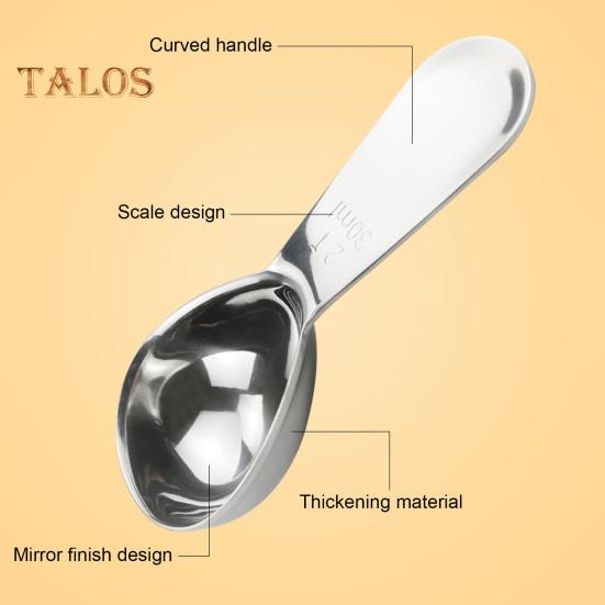 15/30 мл мерная ложка для кофе из нержавеющей стали 304 точные весы с короткой ручкой пищевой порошок сухое молоко жидкая приправа мерная ложка кухонная