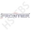 ABS 3D Эмблема Буквы Frontier Боковой Логотип Значок на Задний Багажник Наклейки на Заднюю Дверь Для Стайлинга Автомобиля Внешние Аксессуары