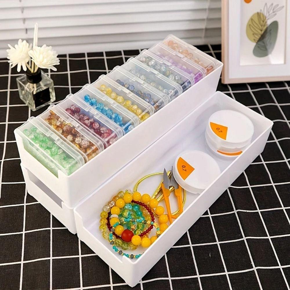 1Set 3/7/11/22 Grids Cable Organizer Bag Power Charging Cable Management Sundries Organization