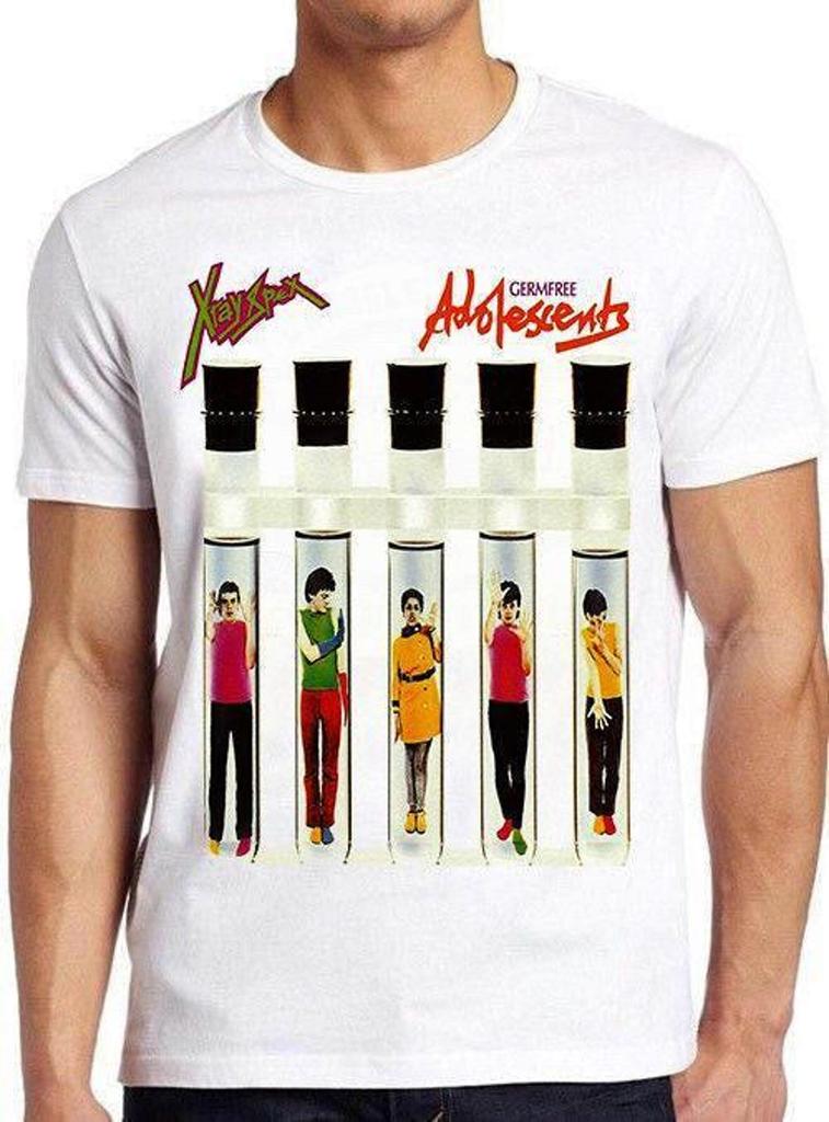 X ray Spex T Shirt B1544 Germfree Adolescents 70s Punk Rock Retro Top Tee