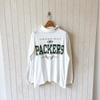Vintage 2000s Green Bay Packers Pullover/ NFL/ True Fan/ size L