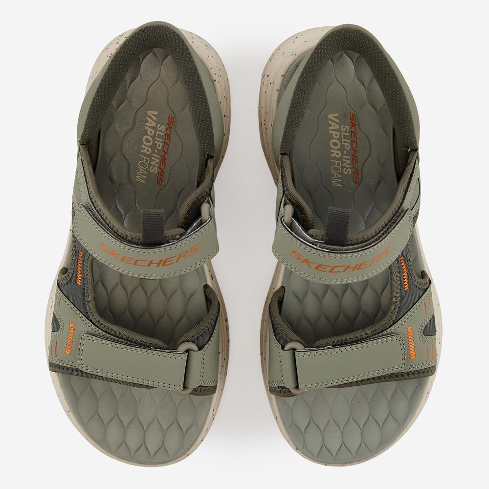 Skechers Мужские Сандалии Контурной Формы (Слипоны)_Sp0Mscgm152