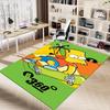 1pc Simpsons Family Adventure Carpet for Playroom Bedroom Living Room Sofa Home Decor,kids Game Area Rug Non-slip Floor Mat Y729102