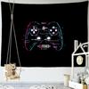 Гобелен с рисунком игровой консоли, хиппи, тапиз, художественный фон, ткань в богемном стиле, настенный декор для комнаты
