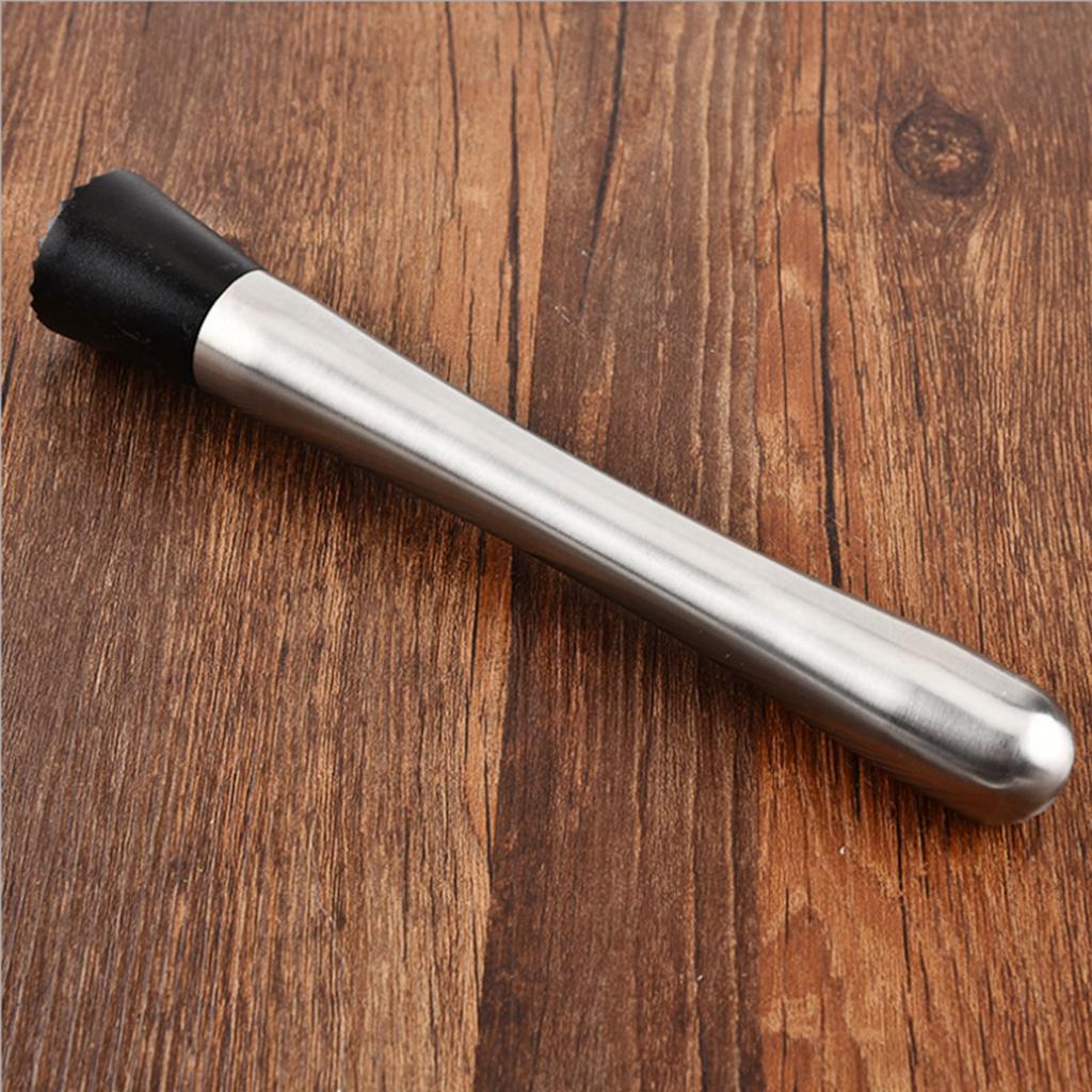 Stainless Steel Cocktail Muddler Mojito Muddlers Drink Muddler Ice Crushing Bar Ideal Bartender