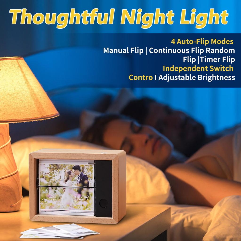 Personalized Family Album Retro Mechanical Hand-cranked Flip Page Album Custom Flip Page Album