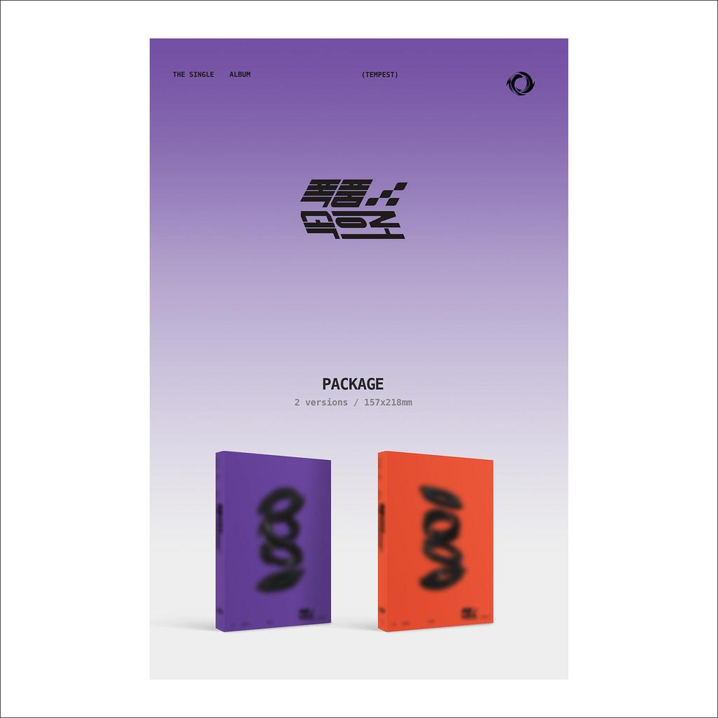 Tempest [INTO THE STORM] 1-й сингл-альбом (Вер. / B вер.)