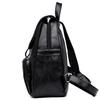 2024 Korean College-Style Women's PU Backpack - Casual, Trendy, Large Capacity