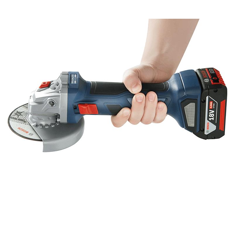 BOSCH 18V Brushless Angle Grinder GWS180-LI CN plug (adapter included)