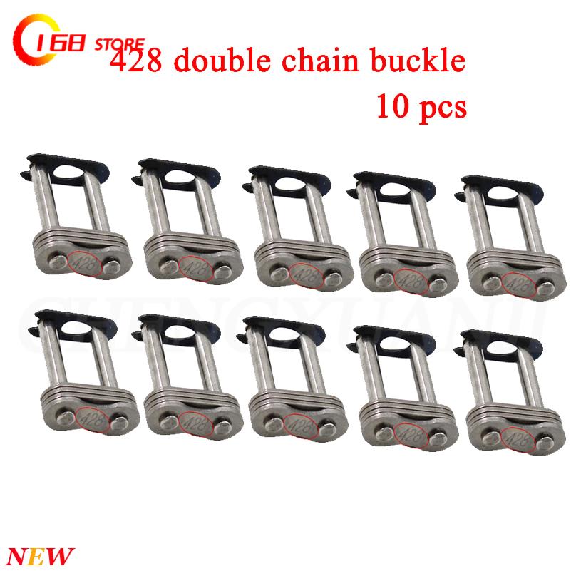 Hot Motorcycle chain buckle DID 420 428 530 630 428 thickened chain buckle chain lock chain joint Chain quick release