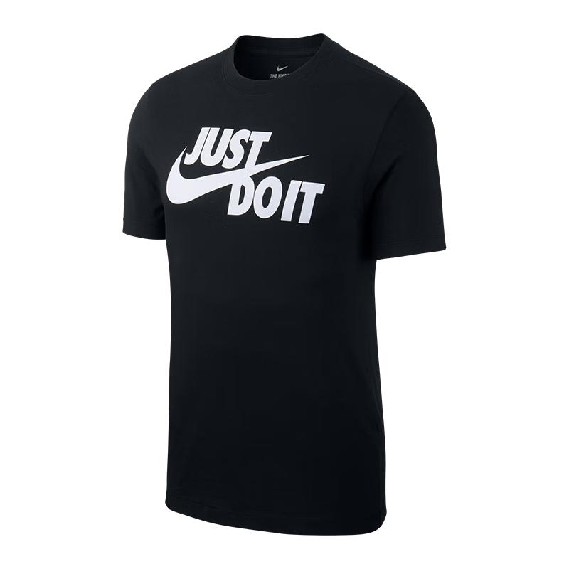 Nike Мужская базовая хлопковая футболка