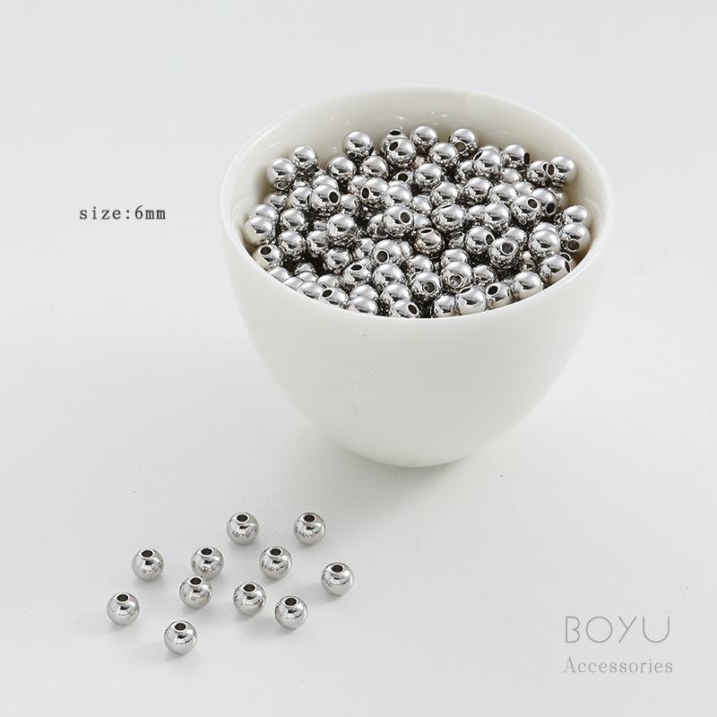 Бусины из меди, покрытые 18-каратным золотом: Браслет «Сделай сам», разделитель и подходящие бусины для украшений ручной работы.