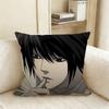 L-Lawliet D-Death Note Наволочка для подушки Наволочка на диванную подушку для гостиной Подходит для домашнего декора спальни