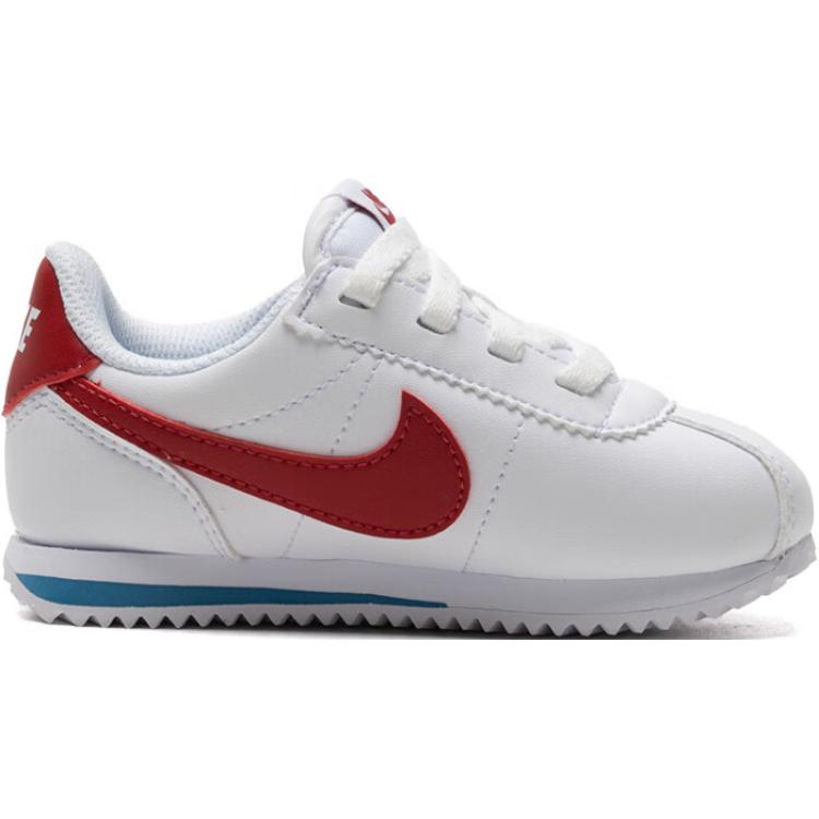 Nike Кроссовки Cortez EasyOn TD Белые с синим и красным для малышей DM0952-115