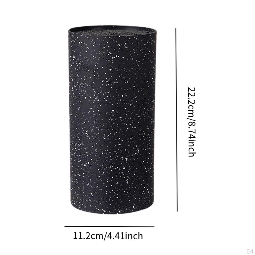 Держатель для ножей Вертикальный Экономит Место Уникальный Дизайн Слот Сушилка Стойка Удобный Органайзер