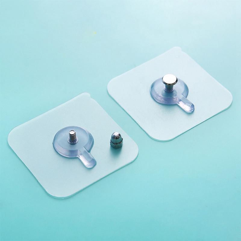 10 шт. шурупы без ударов, прочные самоклеящиеся присоски, настенные крючки, вешалка для инструментов для кухни, ванной комнаты