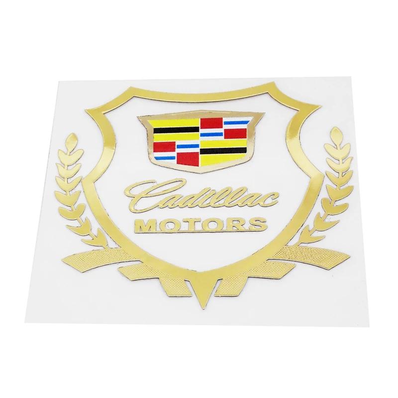 1pc Car Window Badge Sticker Rear Trunk Emblem Decals Decoration for Cadillac ATS BLS CT4 EXT SLS SRX STS XTS Escalade Deville