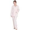 Luanna Jena Cotton Silk Jersey Long Sleeve Loungewear Designed for a Comfortable Perfect for and Product QWHI07 Designed by Sleep Experts Women's 100%
