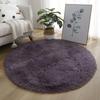 Bedroom Luxury Round Fluffy Area Rug Super Resistant Non-Slip Design Circle Rug