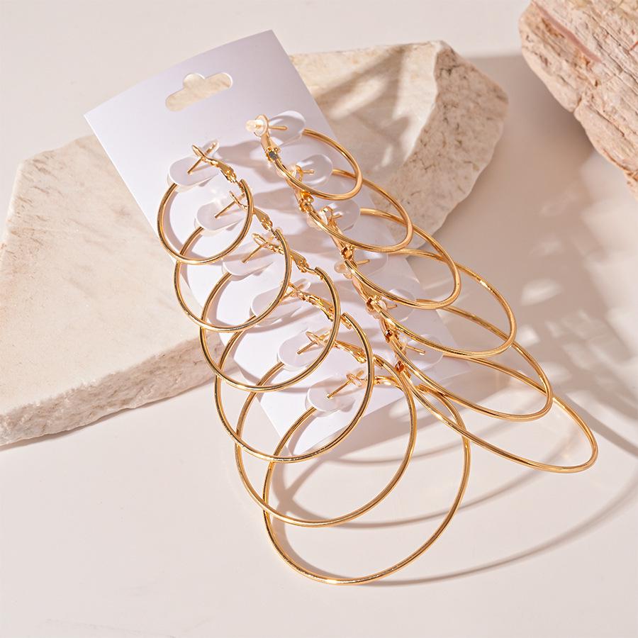 Серьги-подвески с геометрическим ажурным круглым кулоном 'Серебряная игла' в европейском и американском преувеличенном стиле для женщин.