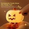 Тыква Ночник для Детей Мягкий На ощупь Милый Светодиодный Светильник-Тыква Перезаряжаемый