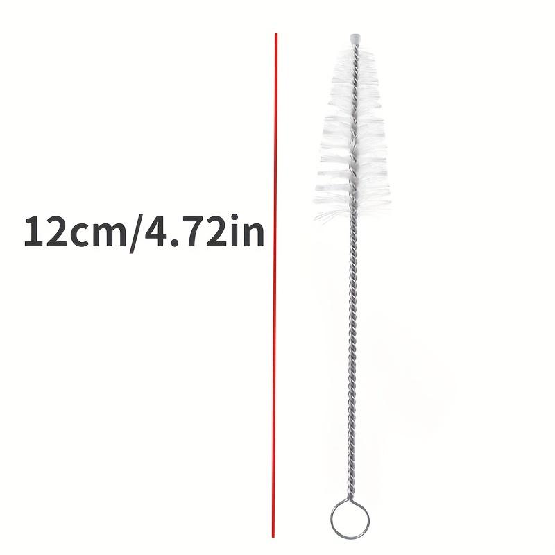 16 шт. Трубочки для формочек для канноли из нержавеющей стали, Форма для кремовых трубочек, Конусная форма, Самостоящие, Цветочная насадка, Щетка для чистки