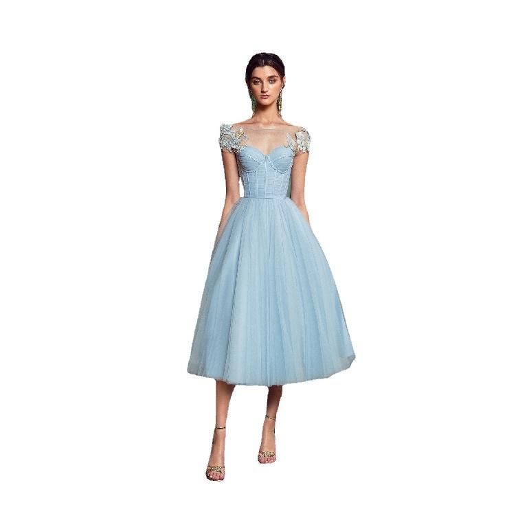 Весна и лето 2025 Новое торжественное платье с открытыми плечами Slim Fit Backless Midi