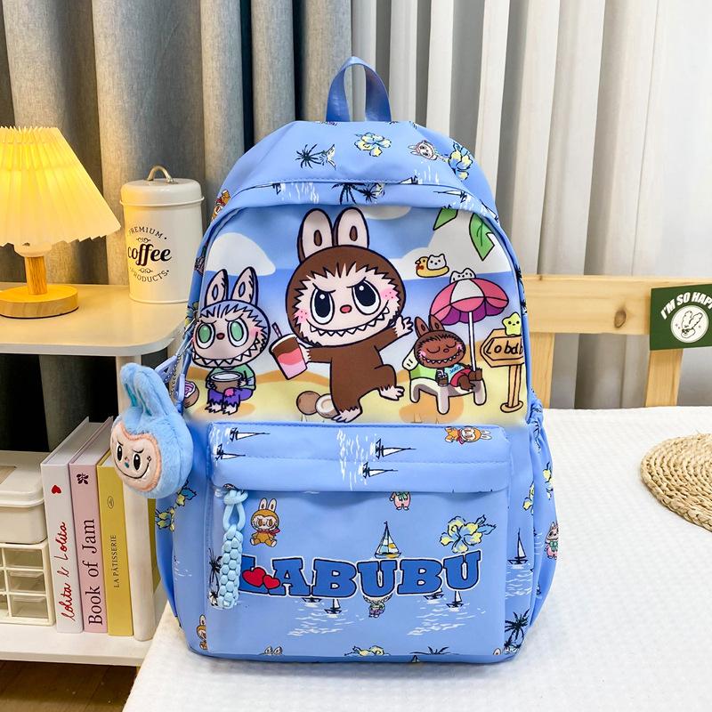 Школьный рюкзак женский для учеников начальной и средней школы, мультяшный, большой вместимости, модный, милый, студенческий, легкий, универсальный