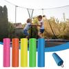 10Pcs Trampoline Spring Cover Waterproof UV Resistant EVA Outdoor Courtyard Trampoline Spring Foam Sleeve Colorful Protector Tube Trampoline