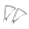 652F Professional Dental Gauge Caliper 0-10mm Measuring Dentist Tools for Teeth Nursing and Repairing