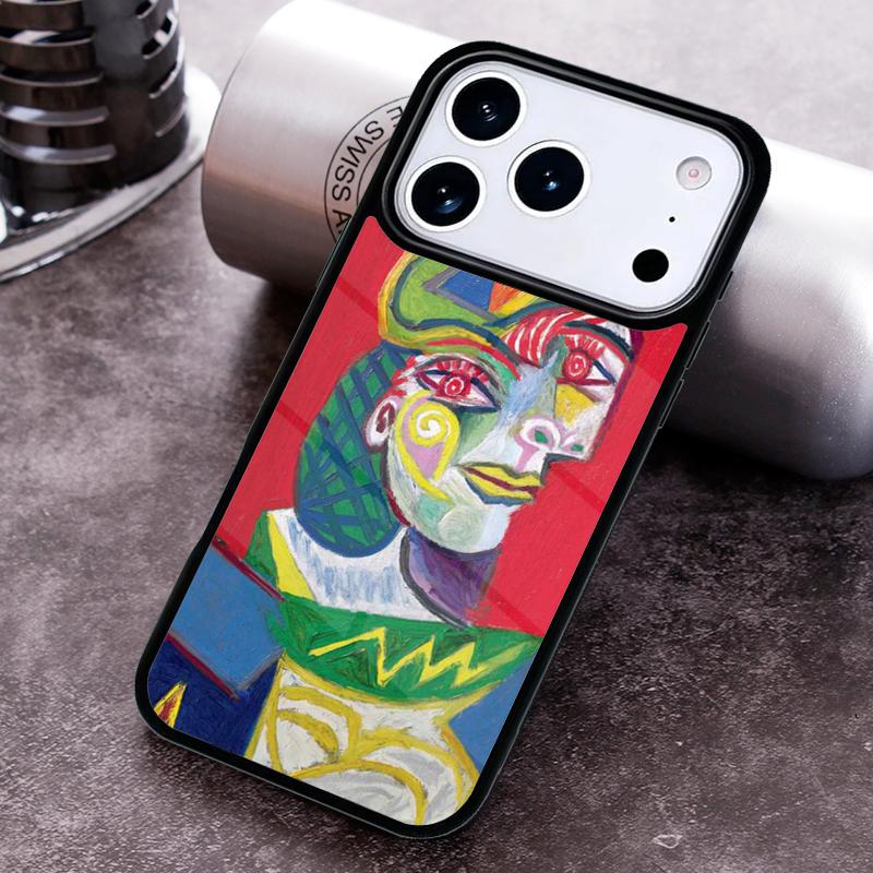 Picasso Abstract Art Painting Phone Case for iPhone 17 16 15 Pro Max Air 14 13 12 11 Plus Shockproof Capa Cover