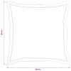 Cushion Cover 2 pcs. HOUTEN Sky Blue 80 x 80 cm