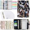 A6 Budget Binder Budget Planner Money Organiser With Zipper Bag Stickers Lightweight Portable