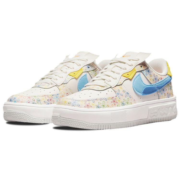 Nike Женские кроссовки Air Force 1 Fontanka Flowers Многоцветный Парусный Яркий-Серный DV3211-100