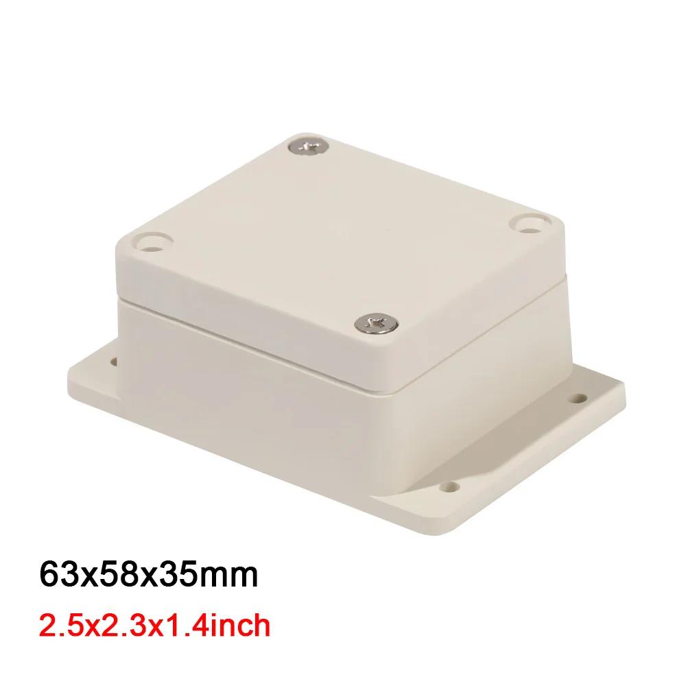 Electronic IP67Junction Box Instrument Case Waterproof Plastic Enclosure Box Electrical Project Box Outdoor Junction Box Housing